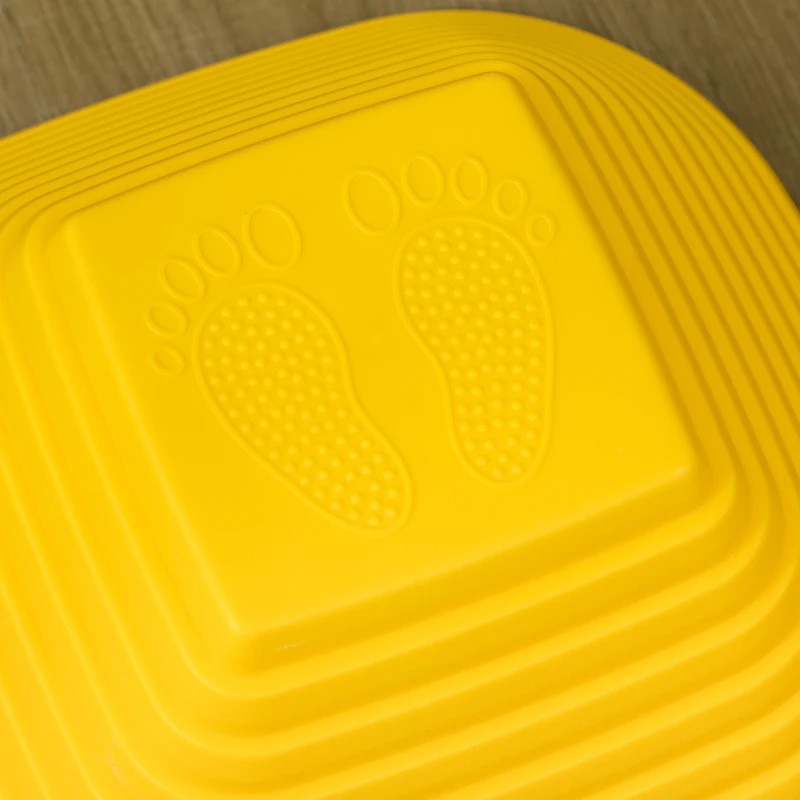 AIYAPLAY Balansstapstenen voor Kinderen, 6 Delig, Antislip, Obstakelstenen voor Motorische Ontwikkeling, Kunststof, Kleurrijk