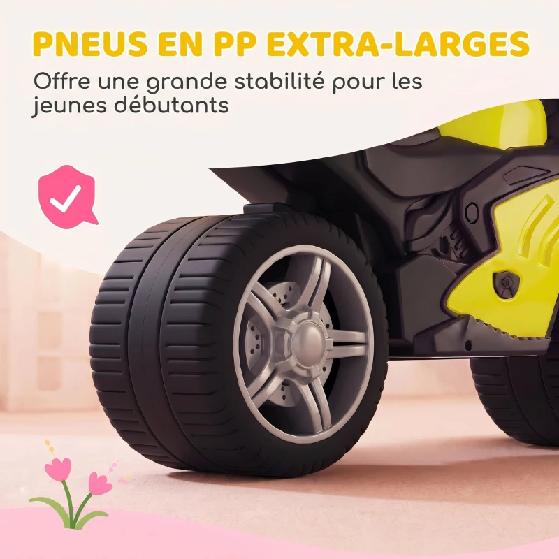 AIYAPLAY Draisienne pour Enfant, Vélo d'Équilibre avec Musique et Roues Extra-Larges, pour Filles et Garçons 18-36 Mois, Vert