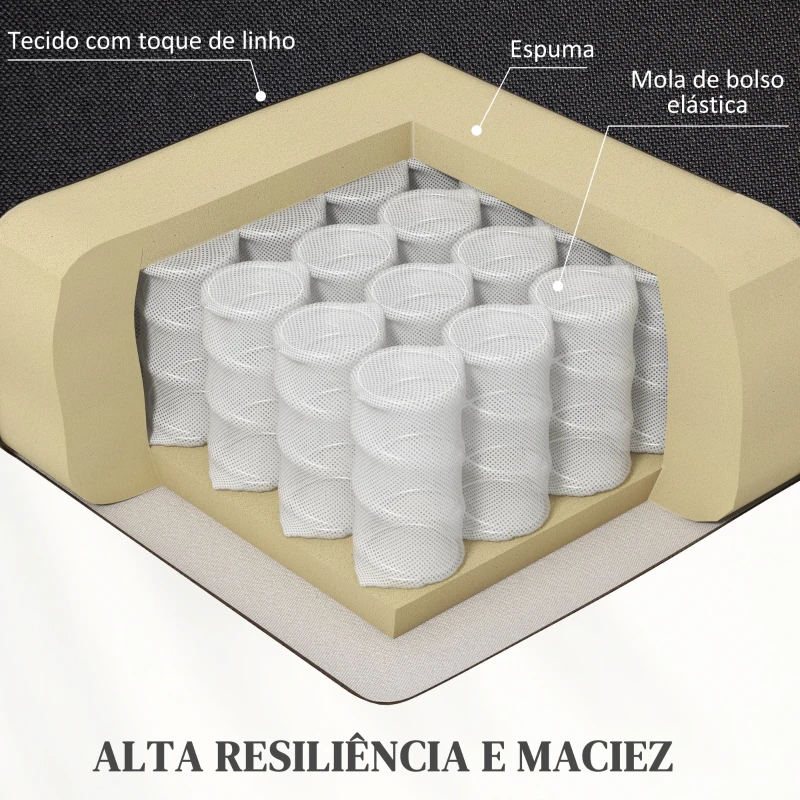 HOMCOM Poltrona Relax Reclinável Elétrica Poltrona Levanta Pessoas com Controlo Remoto e Bolso Lateral 66x90x96 cm Preto