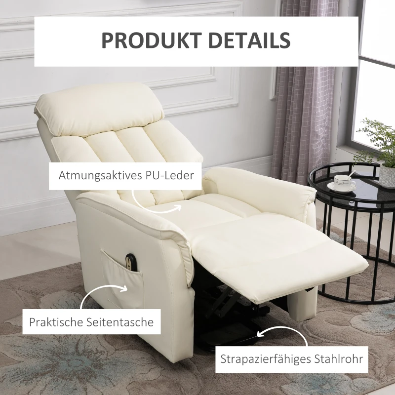 HOMCOM opstastoel 80 cm x 94 cm x 104 cm(m-7)