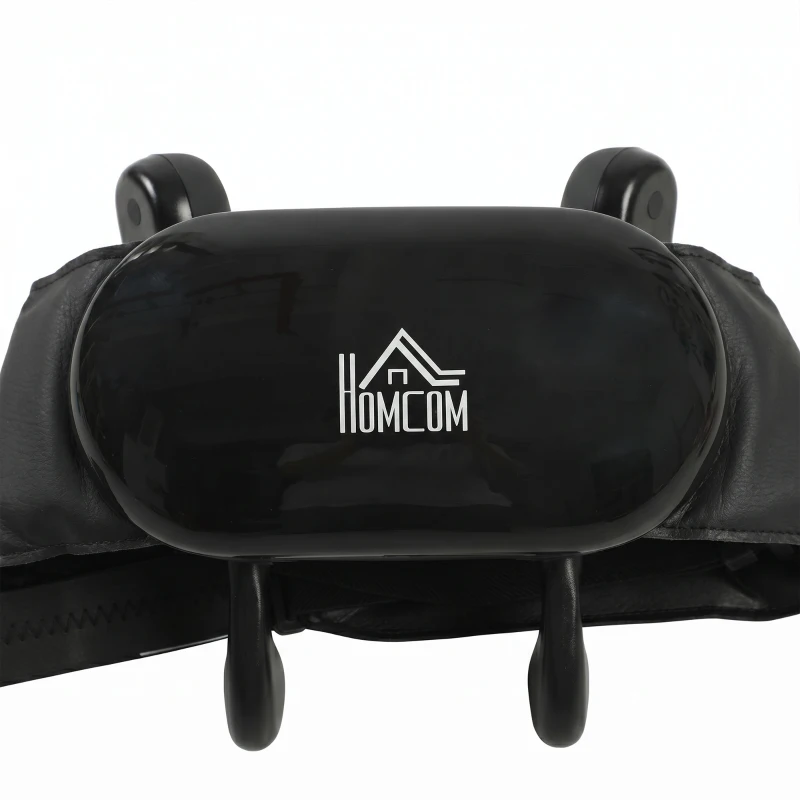 HOMCOM Cordless Neck Massager with Heat, Deep Tissue 4D Shiatsu Neck and Shoulder Massager for Car Home, Gifts for Men Women