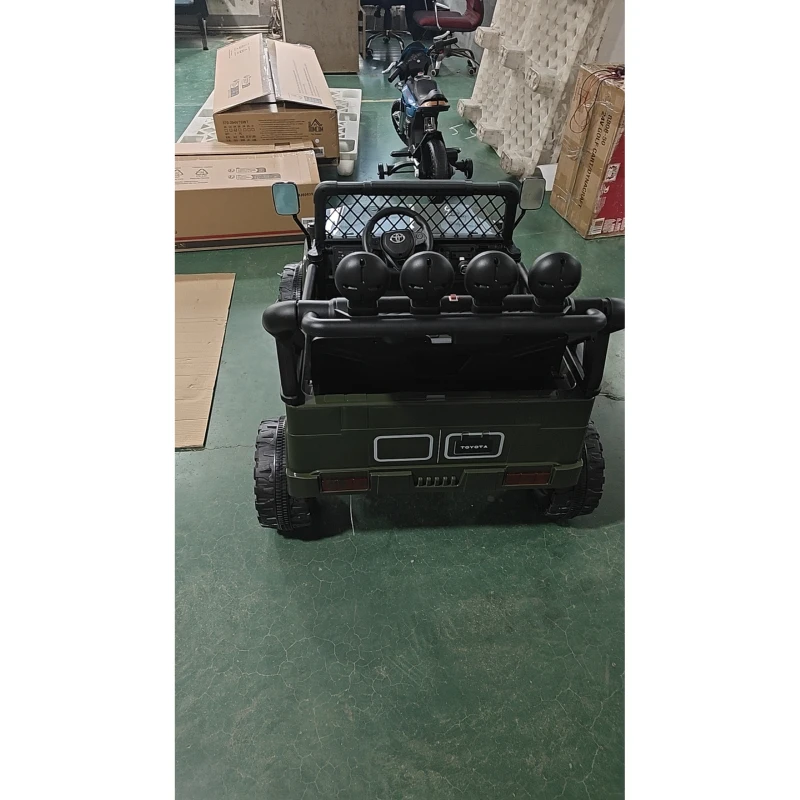 AIYAPLAY Carro Elétrico Infantil TOYOTA FJ 24V Carro Elétrico para Crianças com Controlo Remoto Motor 200W Bateria de Lítio 2 Lugares para 3-8