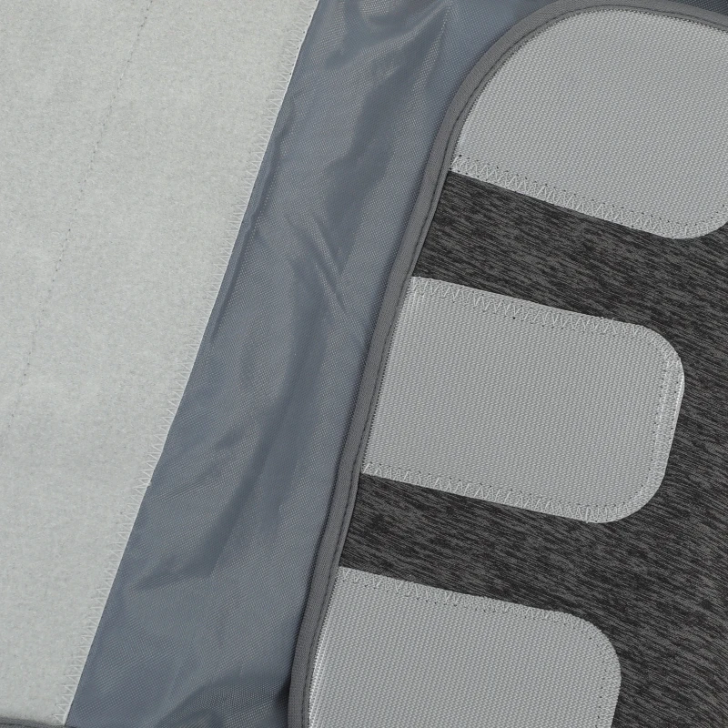 HOMCOM Beenmassageapparaat met warmte, compressie, 3 automatische modi & 3 intensiteiten, voet- en kuitmassageapparaat