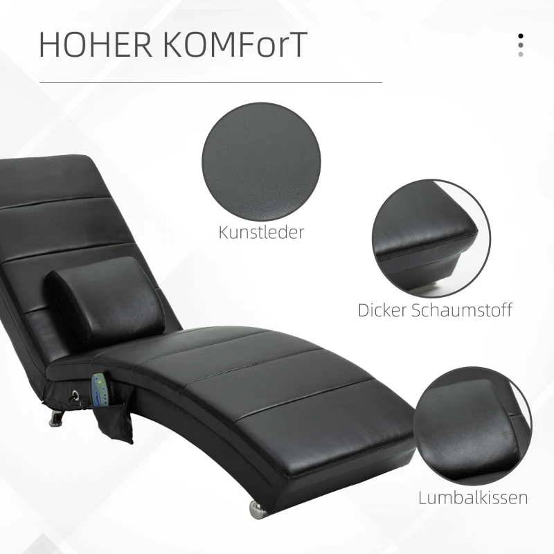 HOMCOM fauteuil 58 cm x 163 cm x 87 cm(m-4)