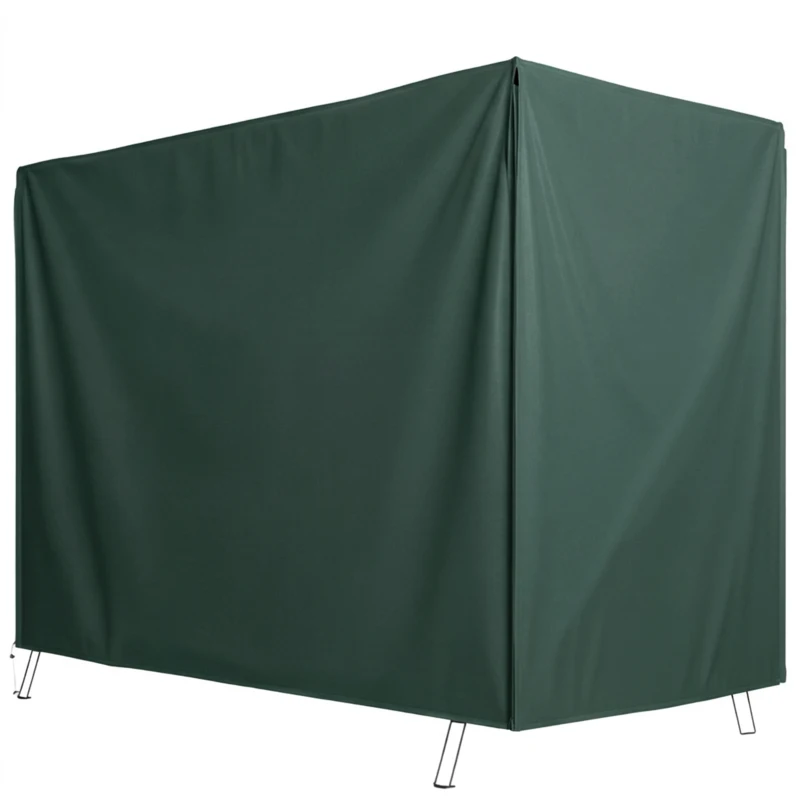 Outsunny Housse de Protection balancelle de Jardin 3 Places bâche étanche 2,05L x 1,24l x 1,64H m Oxford 600D Vert