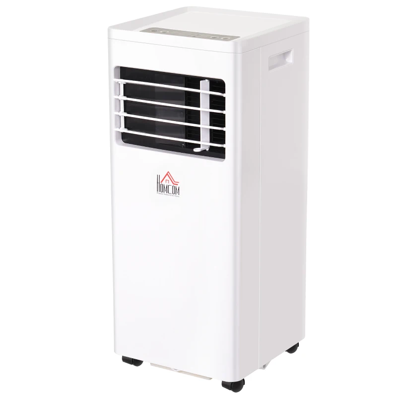 Climatiseur portable 7.000 BTU/h 780 W - ventilateur, déshumidificateur - réfrigérant naturel R290 - capacité de couv. max. de 15 m² - télécommande - débit d’air 300 m³/h - blanc