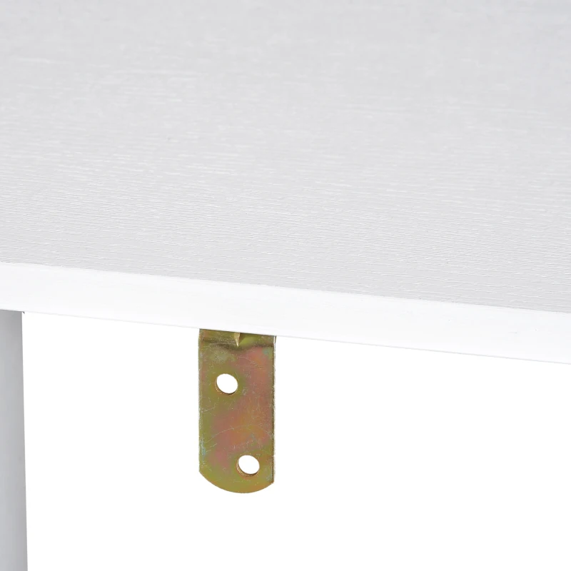 HOMCOM Nine-Cube Storage Shelf - White