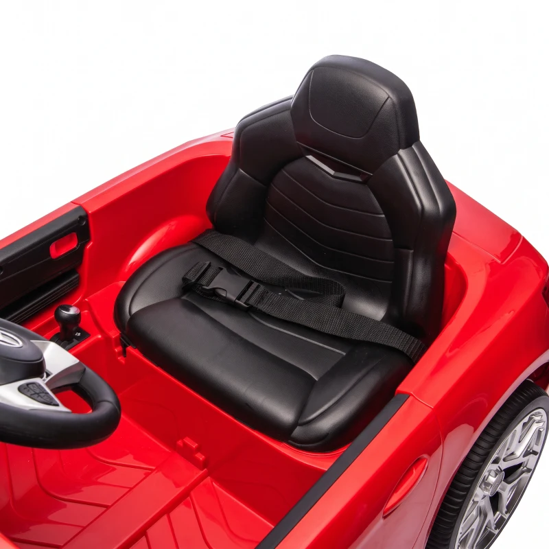 AIYAPLAY Coche Eléctrico para Niños Mercedes-Benz SL500 12V con Mando a Distancia 2,4 G 2 Motores Suspensión Arranque Suave Rojo
