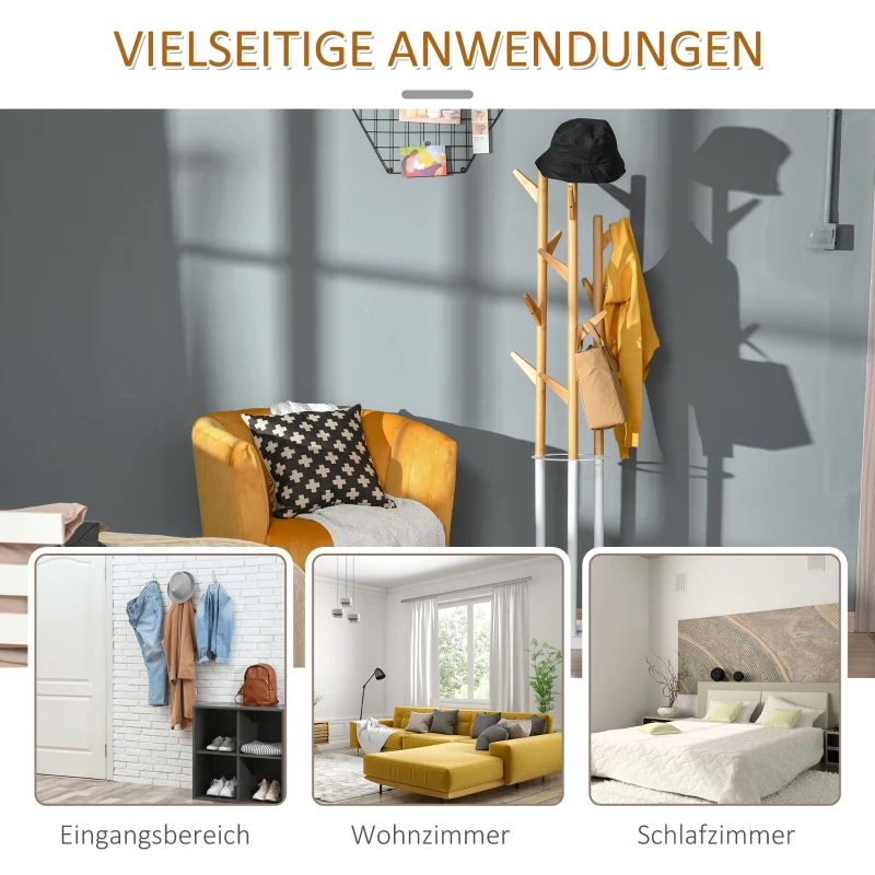 HOMCOM garderobestandaard kapstok