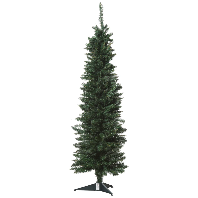 kunstkerstboom 1,5 m kerstboom dennenboom 294 takken PVC groen
