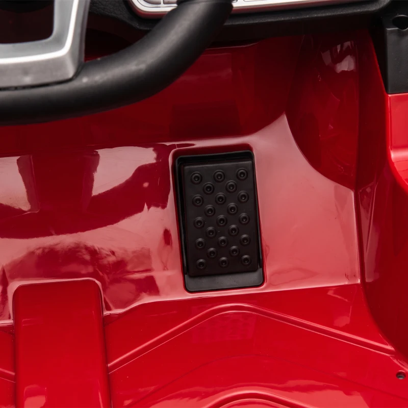 AIYAPLAY Coche Eléctrico para Niños Mercedes-Benz SL500 12V con Mando a Distancia 2,4 G 2 Motores Suspensión Arranque Suave Rojo