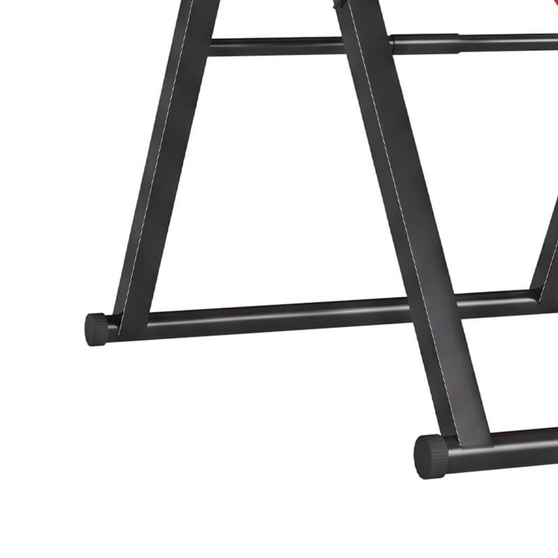 SPORTNOW Tabla de Inversión Plegable con Ángulos 20°/40°/60° y 0-90° 13 Ajustes para 130-190 cm Soporte Lumbar Cinturón