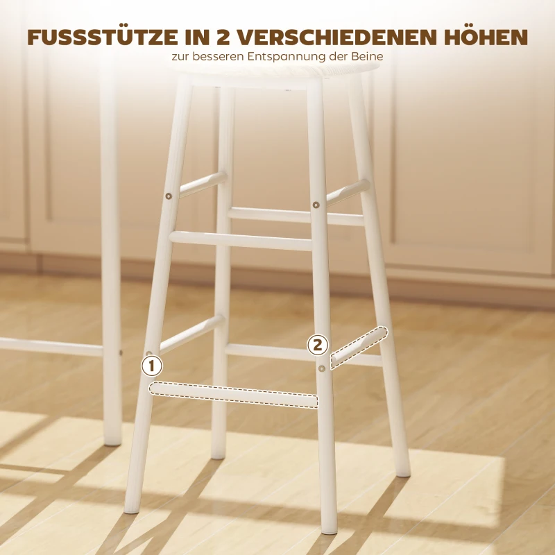 HOMCOM bartafel krukkenset barkruk bartafel zitgroep