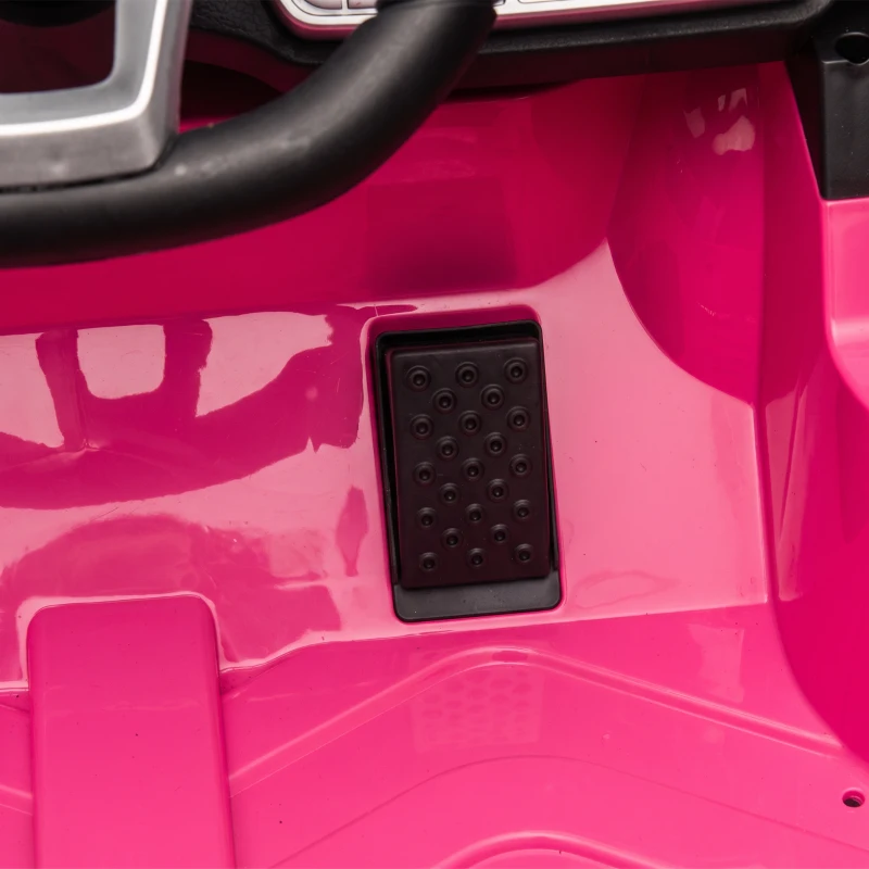 AIYAPLAY Coche Eléctrico para Niños Mercedes-Benz SL500 12V con Mando a Distancia 2,4 G 2 Motores Suspensión Arranque Suave Rosa