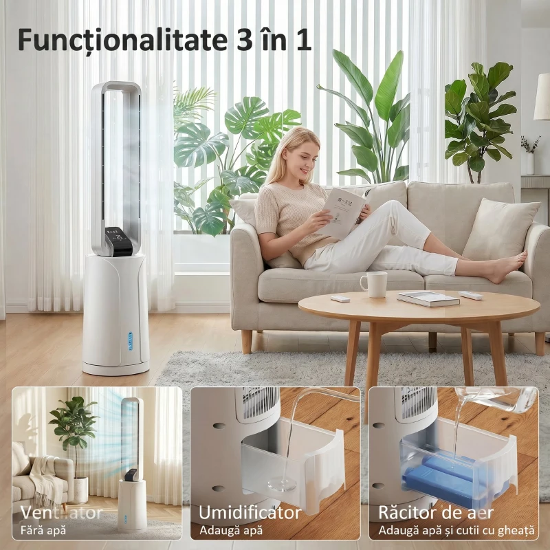 HOMCOM răcitor turn evaporativ