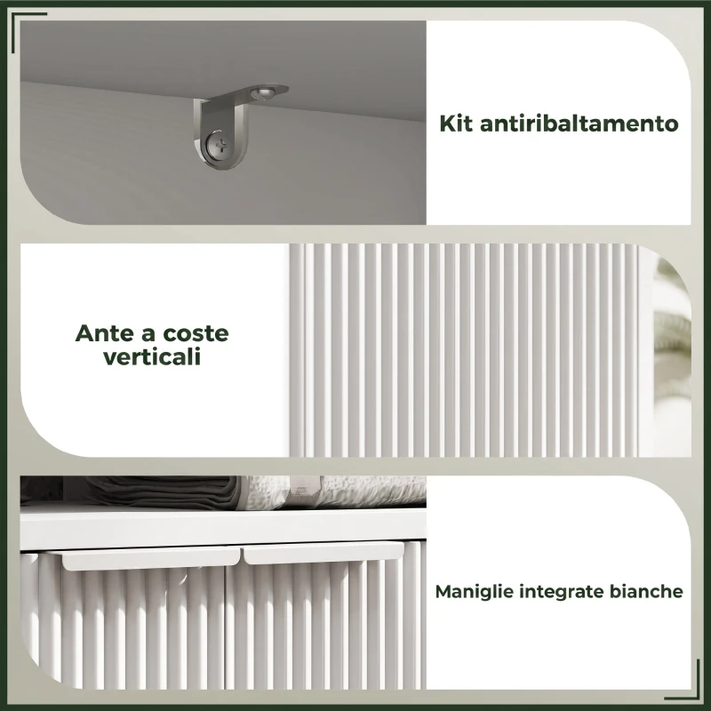 HOMCOM Mobile Sotto Lavabo Bagno con Ripiano Interno Regolabile e Ripiano Aperto, in Legno, 60x33x63 cm, Bianco