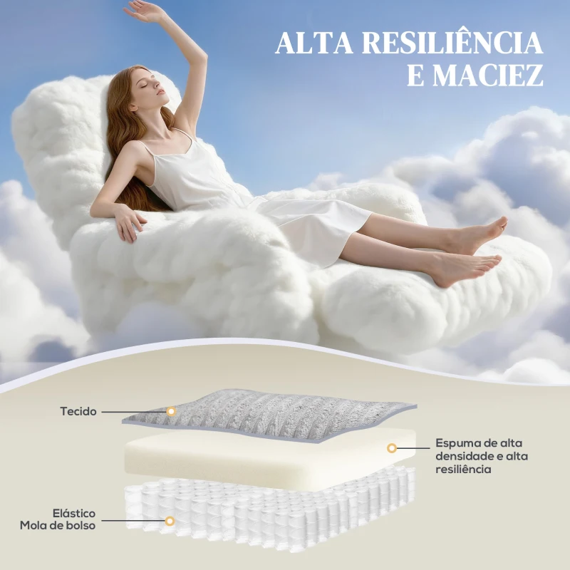 HOMCOM Poltrona Relax Reclinável Manual Estofada em Veludo com Apoio para Pés 73x86x100 cm Cinzento