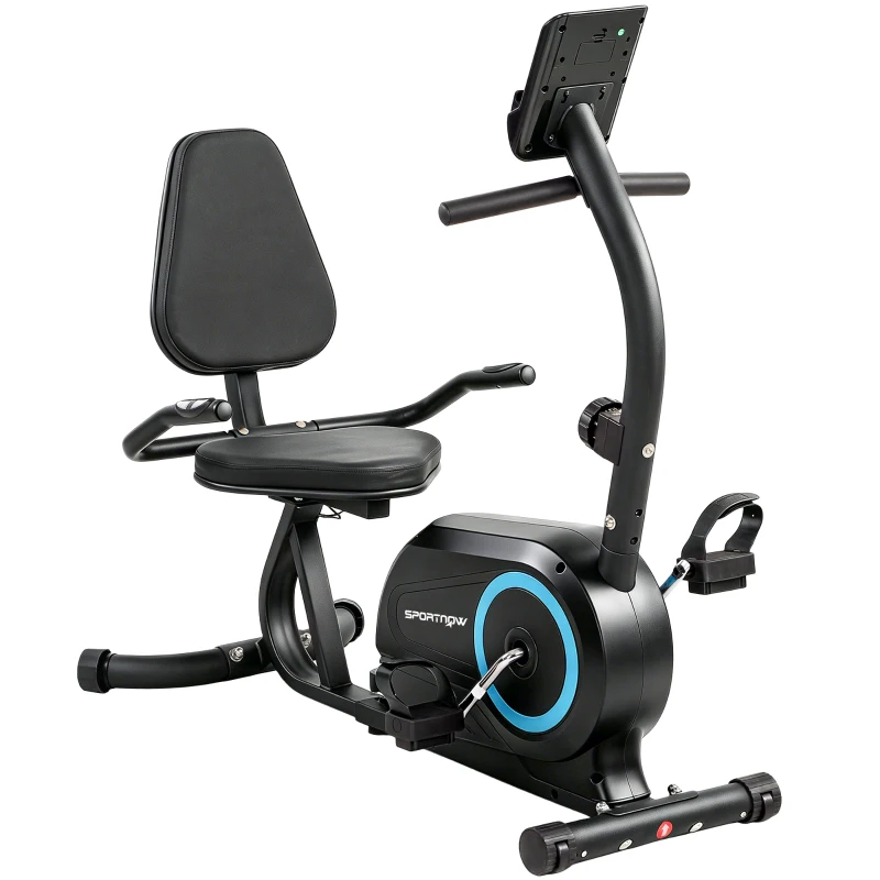 SPORTNOW bicicletă orizontală recumbentă pentru uz casnic