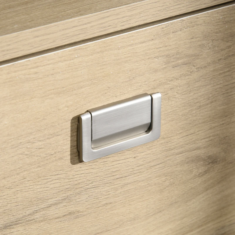 HOMCOM Móvel TV banco TV até 165,1 cm com prateleira removível estilo contemporâneo porta basculante para sala e quarto