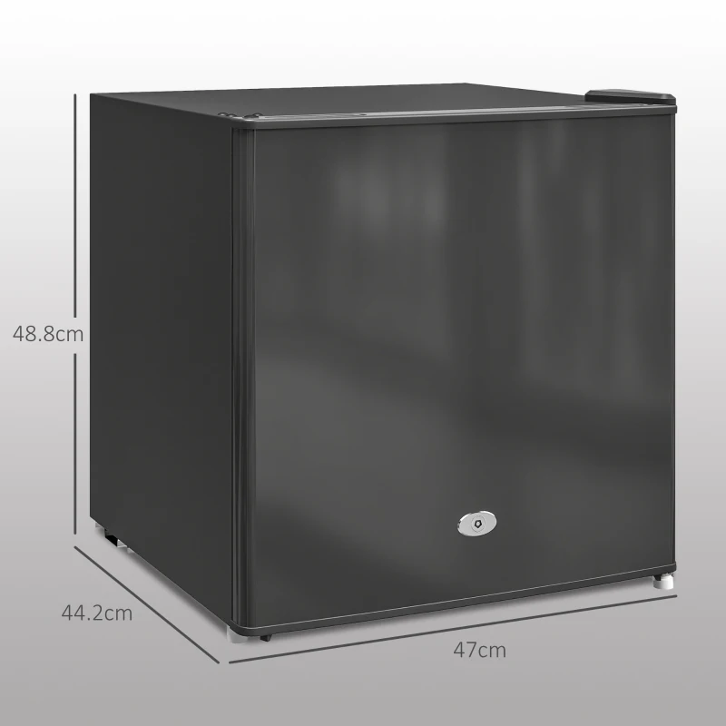 HOMCOM 35L Mini Freezer, -24℃ to -14℃ Temperature - Black