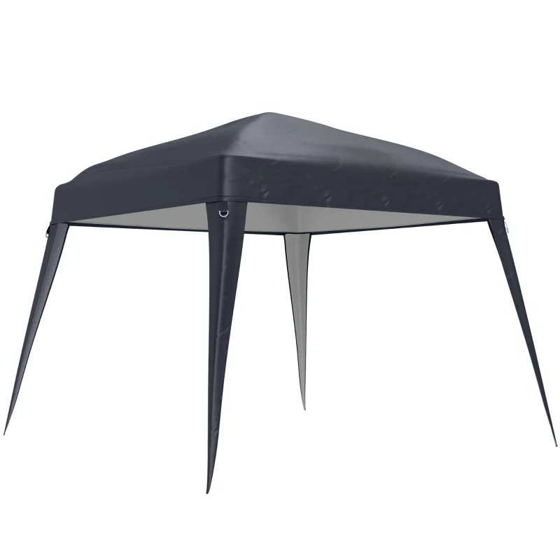 Outsunny Pavillon-Ersatzdach, Ersatzplane für Pavillon 3x3 m Basis/ 2,4x2,4 m Oberseite, Gartenzeltdach-Ersatz, UPF50+(m-11)