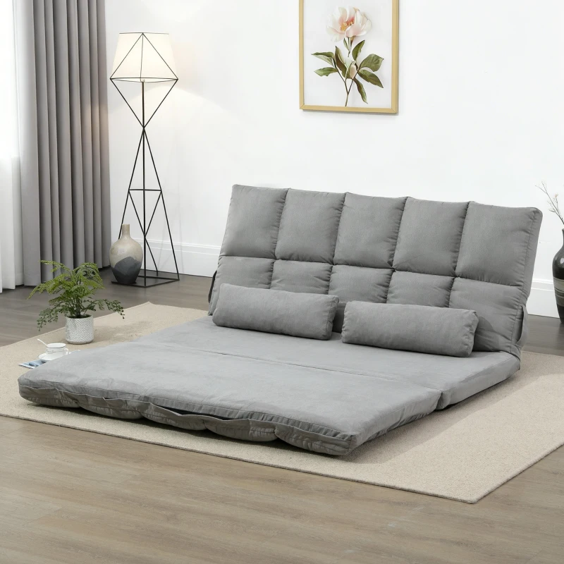 HomCom canapea de podea, pliabila 130x73x60 cm | AOSOM RO(m-10)