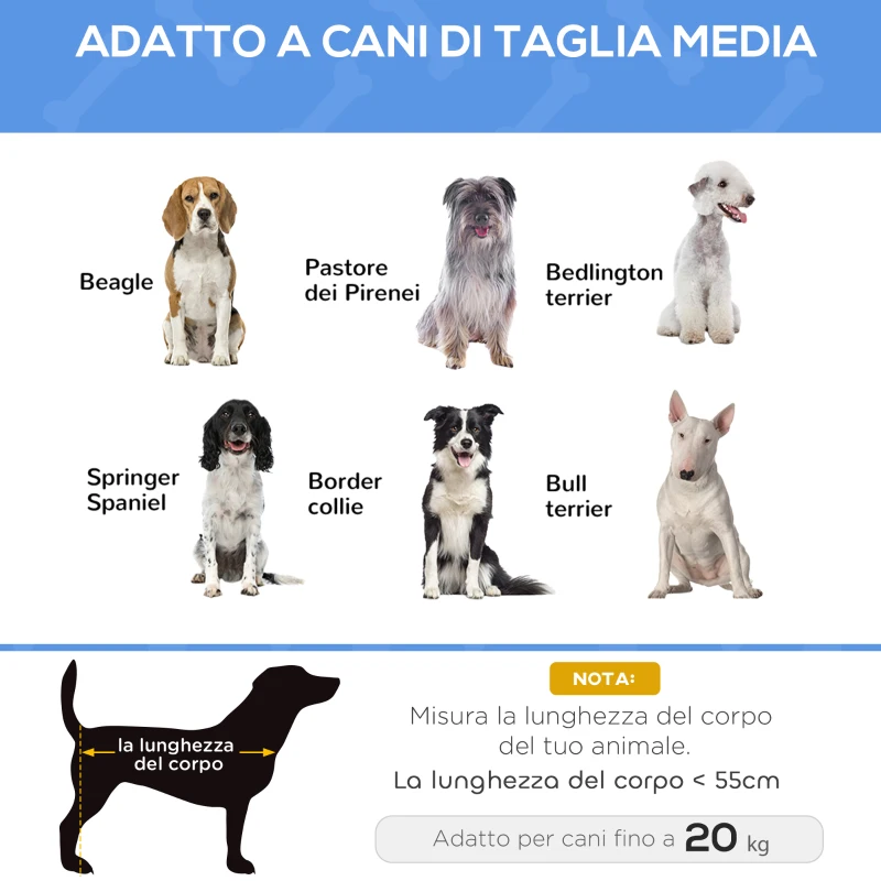 PawHut Lettino per Cani Rialzato con Poggiatesta Interno ed Esterno, 106x81x33 cm, Nero