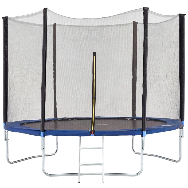 SPORTNOW Trampoline d'extérieur avec filet de sécurité Ø305 cm pour enfants et adultes
