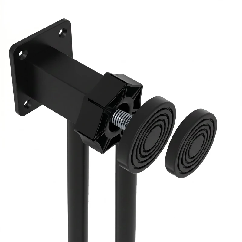 PawHut Barieră pentru Câini cu 2 Extensii și Lățime Reglabilă până la 100 cm, cu Închidere Automată, Negru
