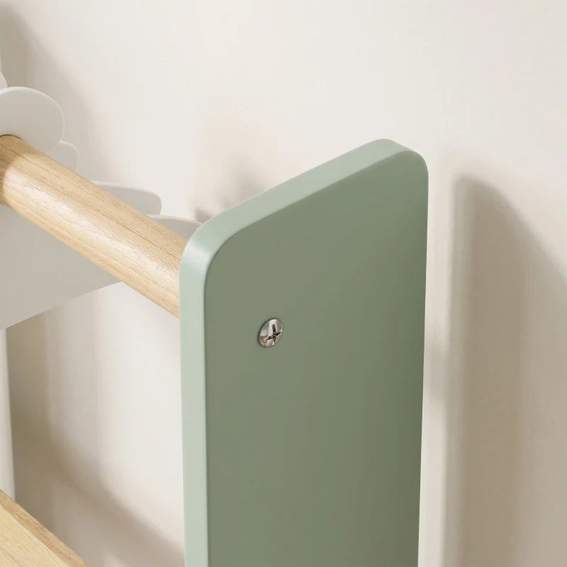 AIYAPLAY Bucătărie pentru Copii 3-8 Ani cu Blat Rotativ, Verde Deschis