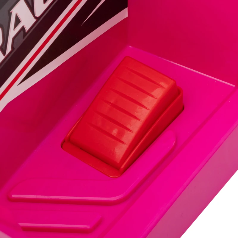 HOMCOM Quadriciclo Elétrico para Crianças Veículo Elétrico a Bateria de 6V com Velocidade de 2,5 km/h 70x41,5x48,5 cm Rosa