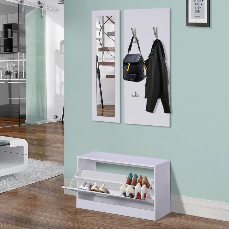 Ensemble de meubles d'entrée design contemporain