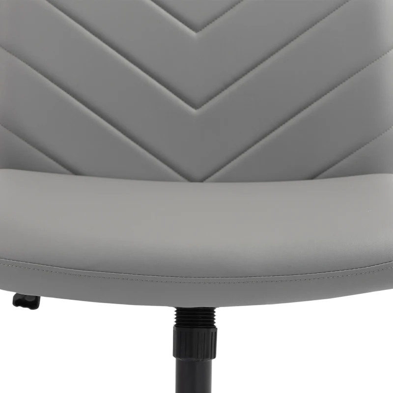 HOMCOM extra nail tech rolling retro fabric cute teenager arms hairdresser on chairs desks spinny comfortable beauty