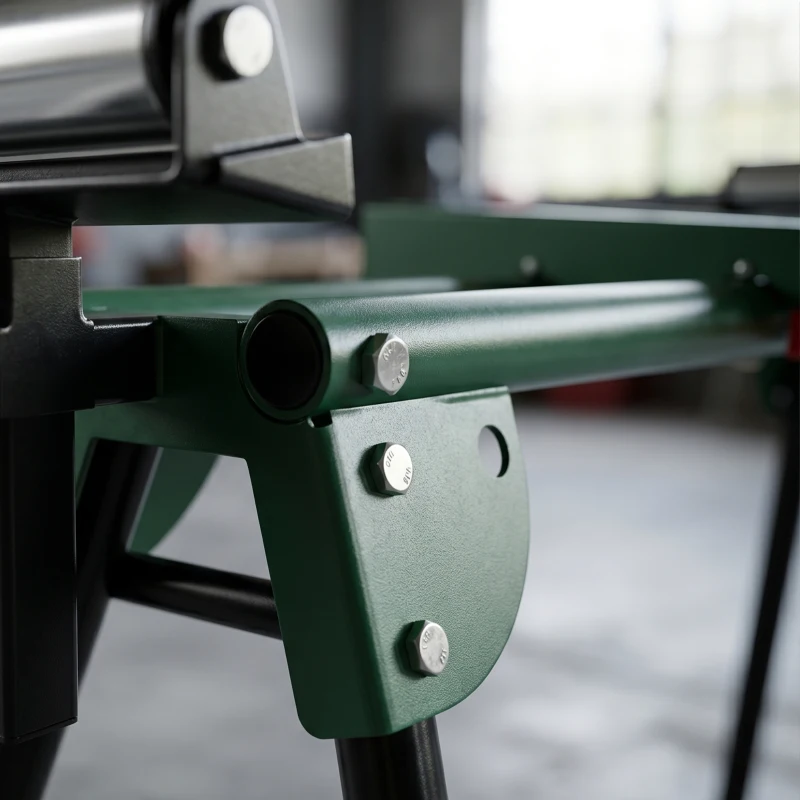 HOMCOM Universal Mitre Saw Stand with Adjustable Rollers and Support Arms, Portable Miter Saw Stand with Folding Legs