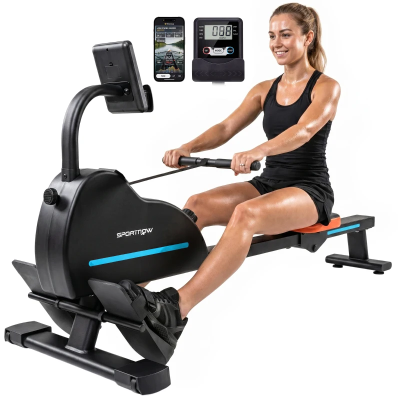 SPORTNOW Ergometru de vâslit