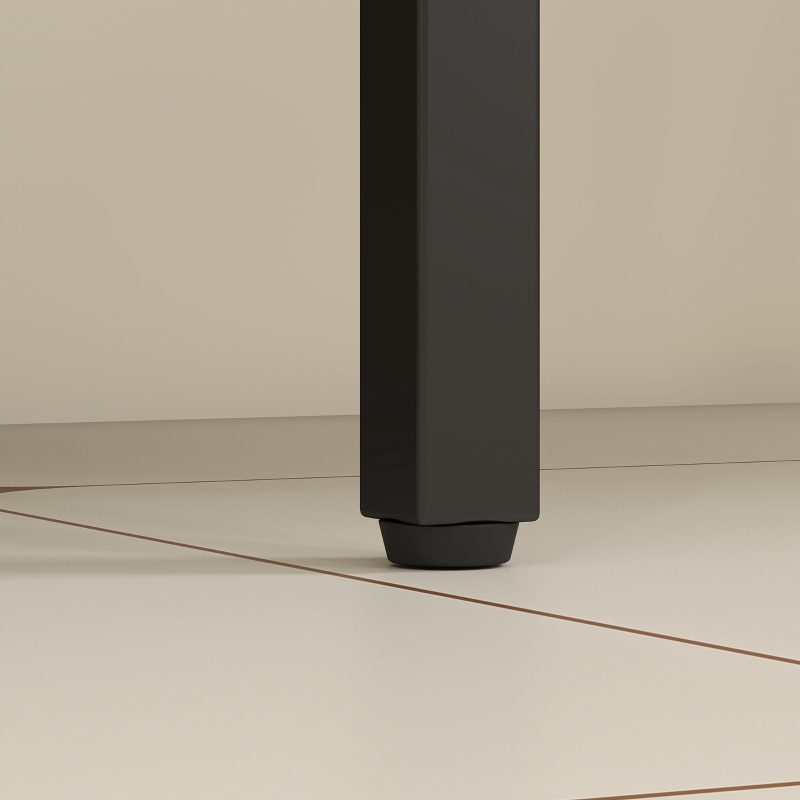 HOMCOM Hoge badkamerkast, smalle kolomkast met open vakken en verstelbare plank, natuurlijke houtlook