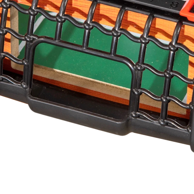 HOMCOM Tafelvoetbal, tafelvoetbalset, 2 ballen, antislip handgrepen, voor kinderen en volwassenen, puntentelling, MDF, metaal, kleurig