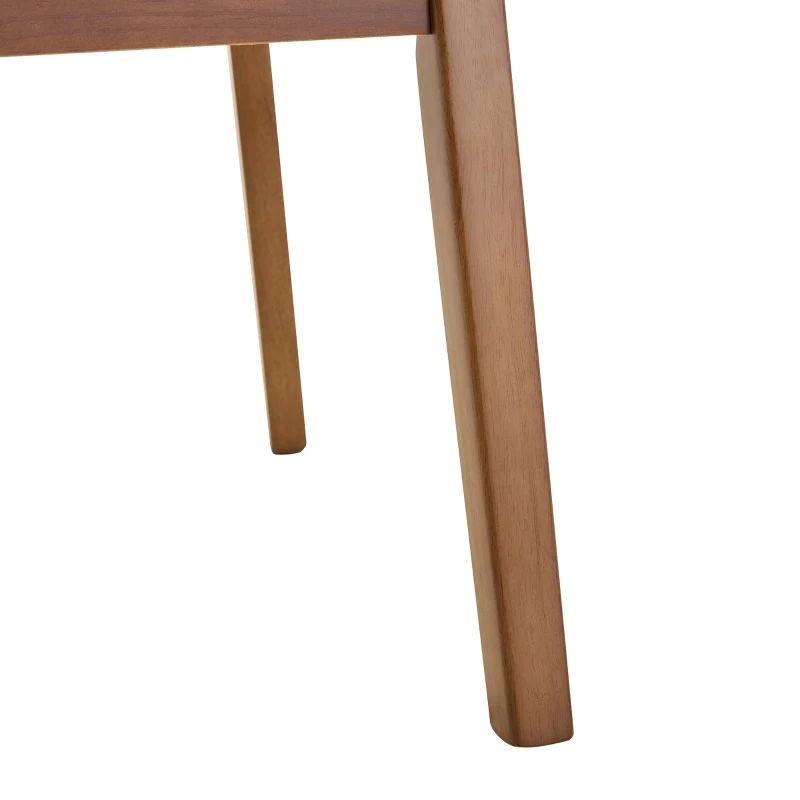 Lot de 2 chaises de salle, design papillon, confortable et facile d'entretien, 51x43x87.5 cm, Noir