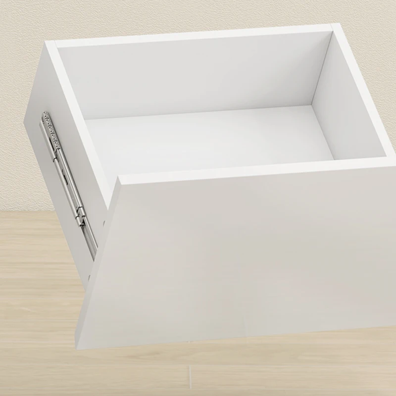 HOMCOM Lot de 2 Tables de Chevet, Tables d'Appoint avec 2 Tiroirs, Façades à Haute Brillance, Plateau Large, 40x40x58cm, Blanc