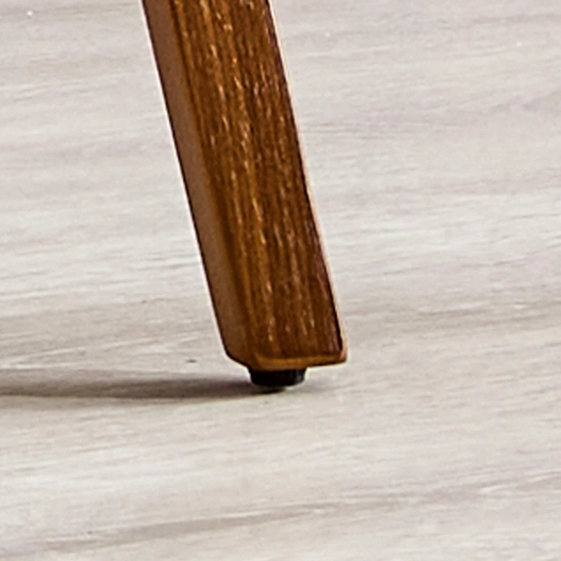 Lot de 2 tabourets de bar avec accoudoirs, design scandinave élégant, assise rembourrée, 54,7x44x88 cm, Blanc