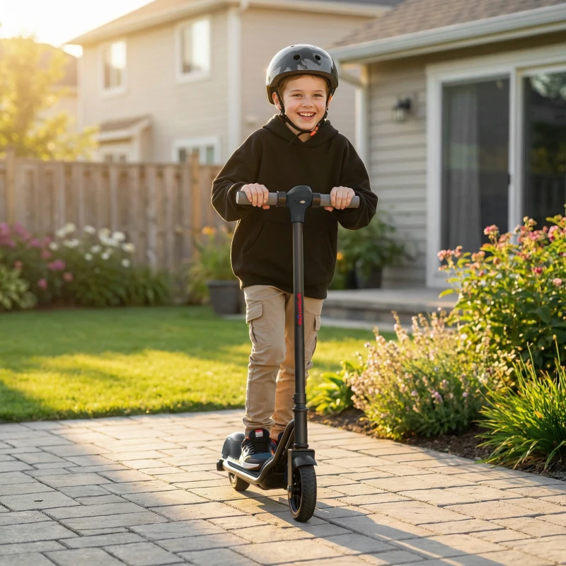 SPORTNOW Electric Scooter for Kids, with LED Display, Green