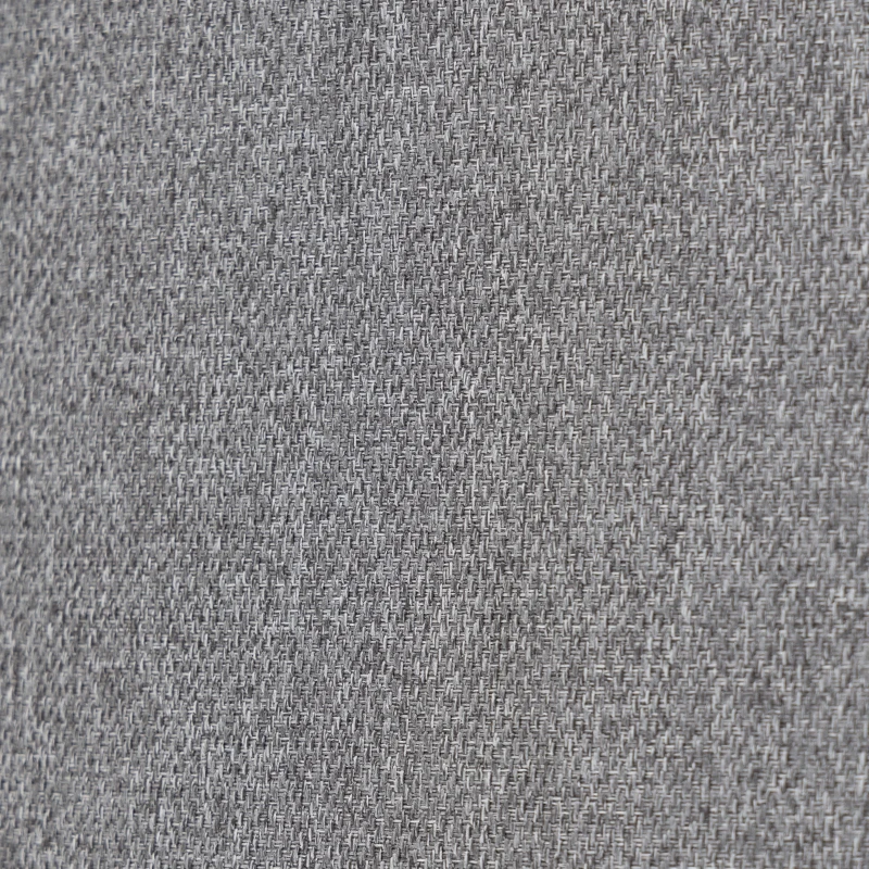 HOMCOM Schommelstoel met linnenlook, lendenkussen, hoge rugleuning, breed zitvlak, extra dikke bekleding, lichtgrijs