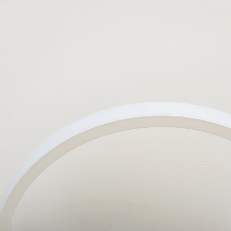 HOMCOM plafondlamp woonkamerlamp slaapkamerlamp plafondlamp moderne hallamp eetkamerlamp, metaal, aluminium, acryl, 56 l x 47 b x 8 h cm