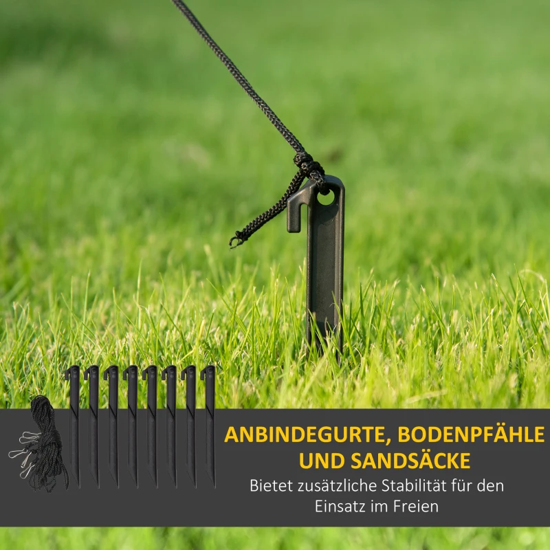 Outsunny Kerstman op motor, Tuindecoratie, LEDs, opblaasbaar, weerbestendig, 180 x 95 x 170 cm
