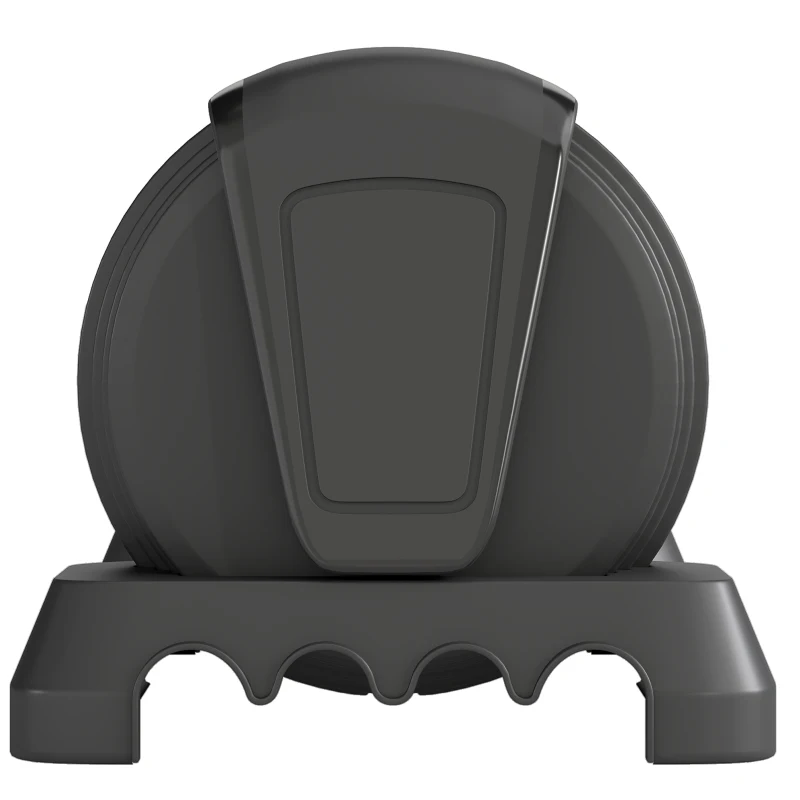 SPORTNOW Haltères Réglables Rapide 5 Niveaux, 2 x 11 kg, Verrou de Sécurité, Poignée Antidérapante, Bases de Rangement, Noir