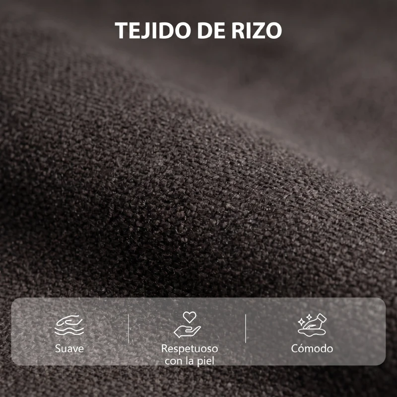 HOMCOM Sillón Relax Reclinable Eléctrico Levanta Personas Masaje Vibratorio y Calor Asiento Ancho USB-C USB-A Bolsillos Negro