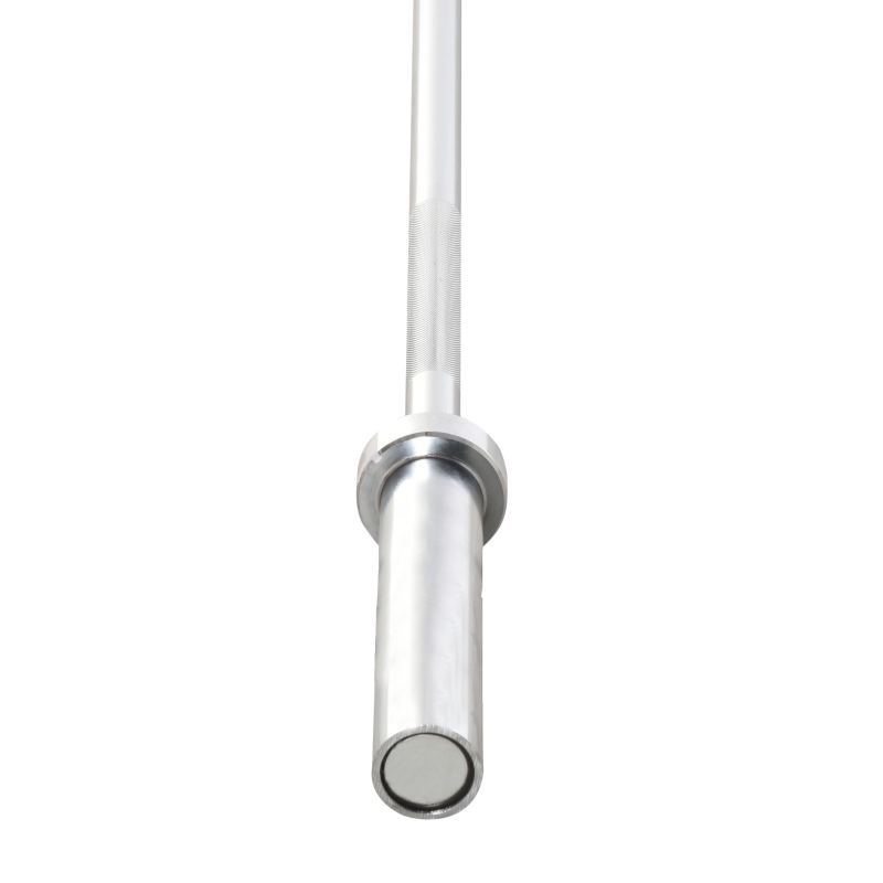 HOMCOM 5cm Weight Lifting Barbell Bar with Anti-slip Hand Grip, Spring Collars, Solid Steel, Olympic Bar for Home Fitness Exercise Gym Equipment