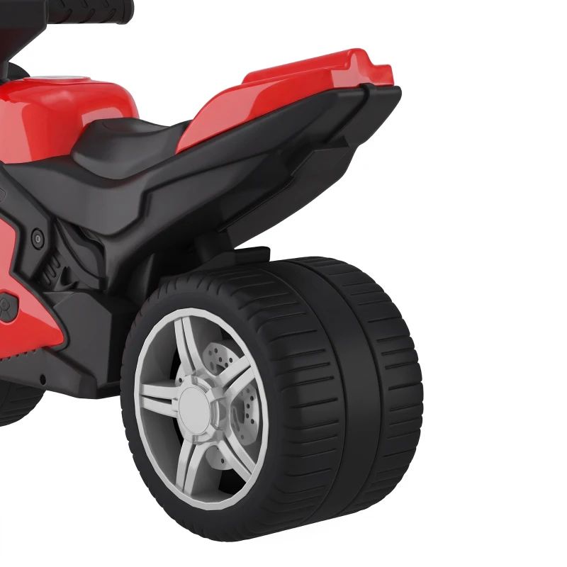 AIYAPLAY Bicicleta de Equilibrio sin Pedales con Música para Niños de 18 a 36 Meses Rojo