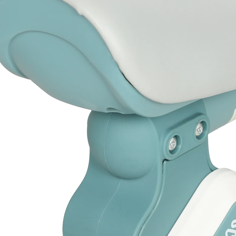 AIYAPLAY Draisienne Bébé 1-2 Ans Pliable, Siège Réglable, Direction Limitée à 135°, Pneus EVA Silencieux, 52x23x36,5cm, Bleu
