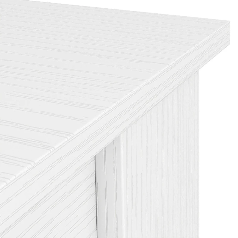 HOMCOM Dining Table for 4, 80L x 80W x 75Hcm, Modern Square Kitchen Table, White